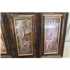 Image 2 : 4 African Animal Framed Pictures, Soapstone Sculpture and more
