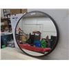 Image 4 : Oval Mirror on Wood Base – 31" × 36"