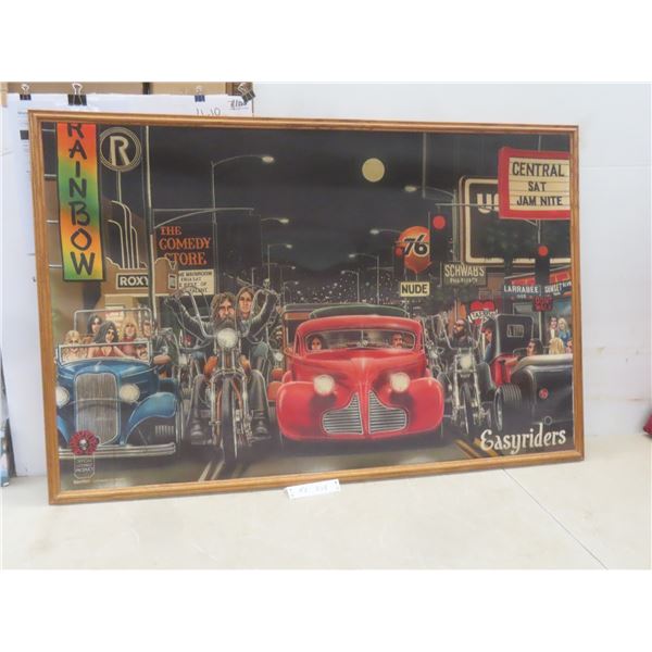 Easyriders/Comedy Club Picture – 29" × 44"