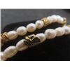 Image 2 : Vintage Pearl Necklace, 19" Long, with Pearl Charm