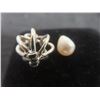 Image 7 : Vintage Pearl Necklace, 19" Long, with Pearl Charm