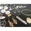 Image 3 : Jewelry Box with Fashion Jewelry: Faux Pearls, Earrings, and Bracelets