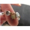 Image 6 : 14k Gold Bracelet, 9" Length, with 8 Small Pearls and "Lidowitz" Written in Beads, in Case