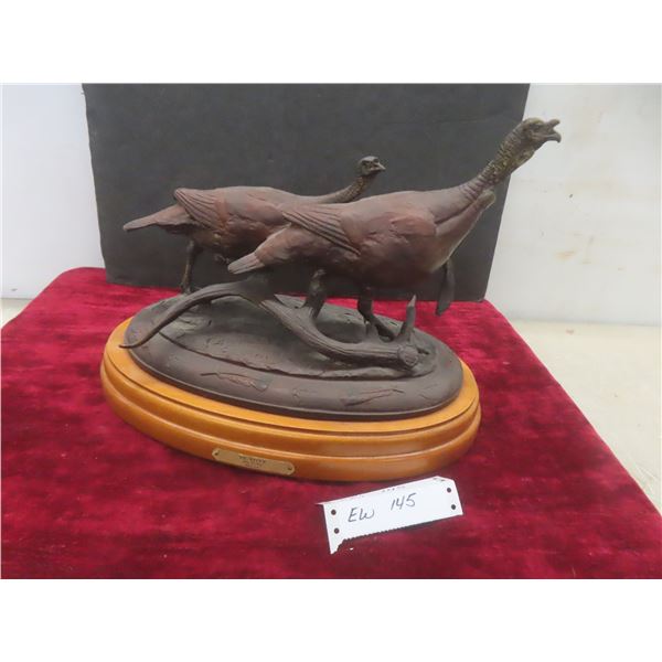 Bronze Sculpture "Big River" by Greg O'Neal – Limited Edition, 11" × 15" × 9"