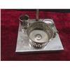 Image 3 : Vintage Style Shaving Set with Adjustable Vanity Mirror, Bowl, and Shaving Dish – 13" × 7" × 7¼"