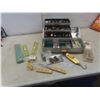 Image 1 : Tackle Box with Lures, Bobbers, Pickerel Rigs, Scale, and More