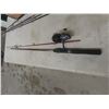 Image 2 : 5 Fishing Rods – Shimano and Shakespeare, with 3 Reels and Rod Bag