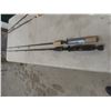 Image 5 : 5 Fishing Rods – Shimano and Shakespeare, with 3 Reels and Rod Bag
