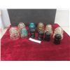 Image 1 : 11 Glass Insulators – Clear, Turquoise, and Green
