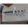 Image 4 : Garage Creeper with 'Osborne Auto Parts' Advertising, Milwaukee Bag, and Wall Mount Organizer Rack