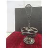 Image 13 : Antique Victorian-Era Silver-Plated Cruet Set – Decorative Dining Table Accessory, 15½" Tall