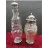 Image 9 : Antique Victorian-Era Silver-Plated Cruet Set – Decorative Dining Table Accessory, 15½" Tall