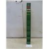 Image 1 : Vintage General Store Cardboard Display – "Ring Point Shoe Laces" with Product, 29½" × 3" × 2"