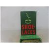 Image 3 : Vintage General Store Cardboard Display – "Ring Point Shoe Laces" with Product, 29½" × 3" × 2"