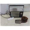 Image 1 : Sony AM/FM Radio – Model TFM-7720W, Leather Belt with Bluegrass Buckle