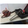 Image 1 : 2 Homelite Gas Chainsaws – 42cc with Case and Vintage Homelite Model 663 – 