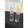 Image 5 : Set of Pepsi Salt and Pepper Shakers – Vintage Swirl Unique Glass, 1950s or 60s
