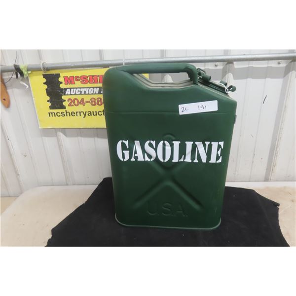 Military USA Gasoline Can