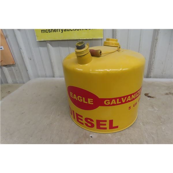 Eagle 5-Gallon Metal Gas Can