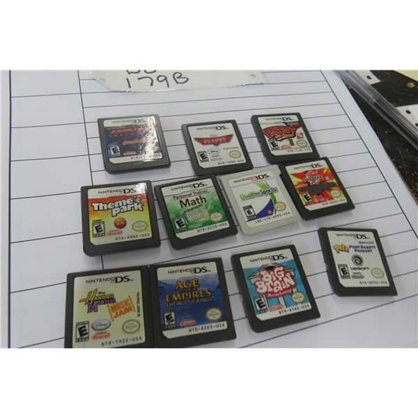 11+ Nintendo DS Games and Learning Cartridges