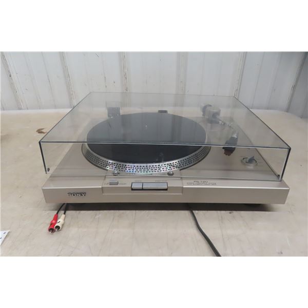 Sony PS-T20 Record Player With Dust Cover