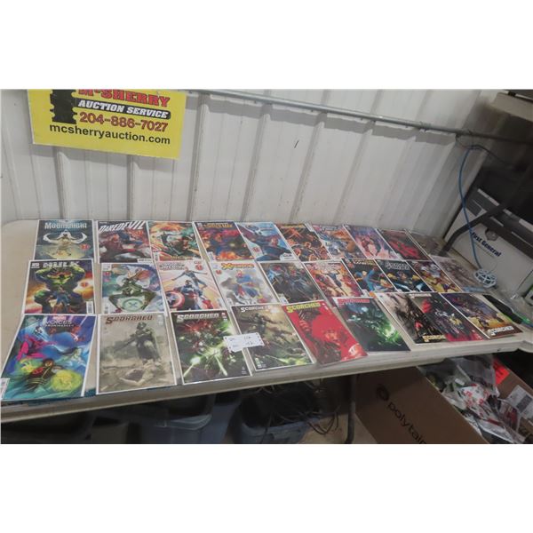 29 Marvel Comics – Images, Scorched Moon Knight, Captain America and more
