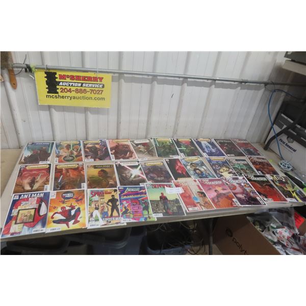 30+ Comics, Stickers – Spider-Man, Avengers, and More