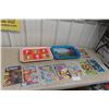 Image 1 : 8 Comics – Muppet Babies, Simpsons, Plus 2 Metal Trays – 1958 Snoopy and 1979 Flas
