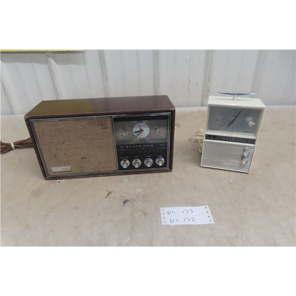 2 Lloyd's AM/FM tabletop  Radio - Midcentury