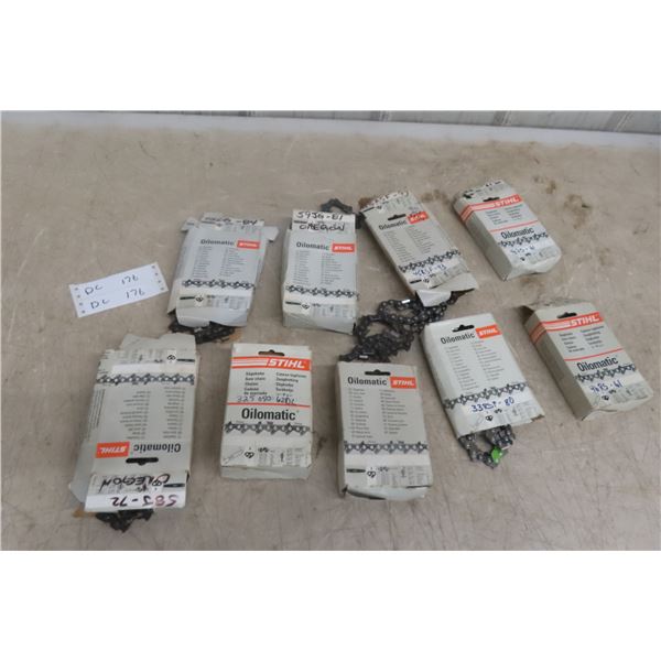 9 New Stihl Chainsaw Blades