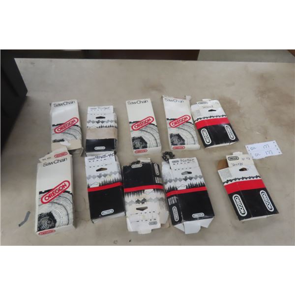 10 New Oregon Chainsaw Blades
