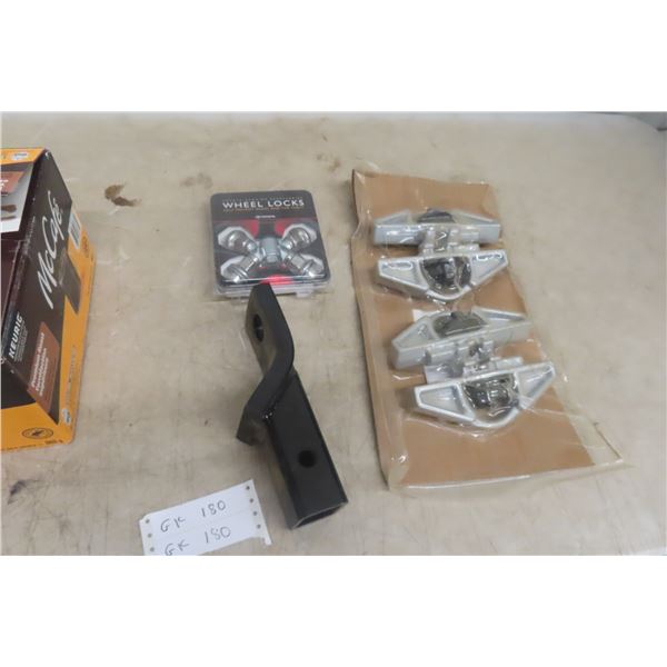 Toyota Tundra Tailgate Lock, Receiver Hitch, and 4 Cleats