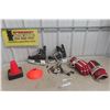 Image 1 : New Jersey Hockey Gloves – RDK 7½ Size, Hockey Skates, Pylons, and Referee Whistle