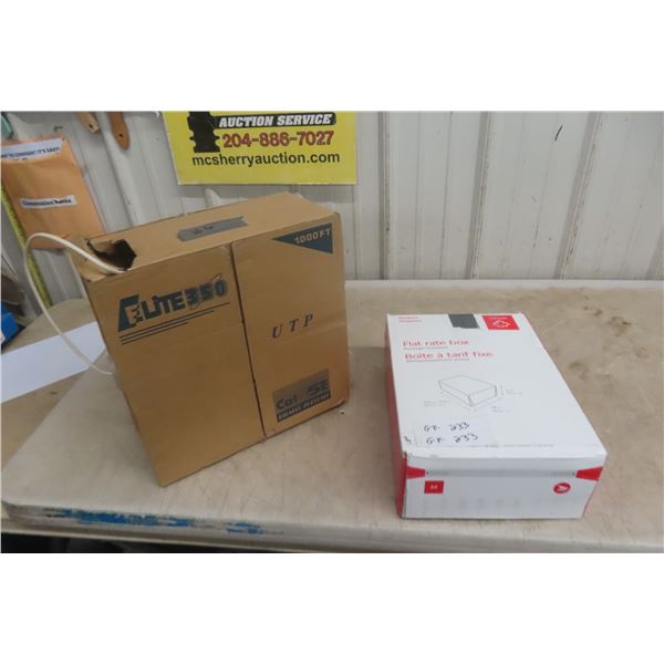 Elite 350 Cat 5 Wire and Flat Cable Box – 14" × 4¾" × 10¼"