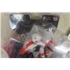 Image 3 : Hockey Figure Unracer and 2 Baseball McFarlane Figures – All in Packages, RCM Book Shelf 26" × 15"