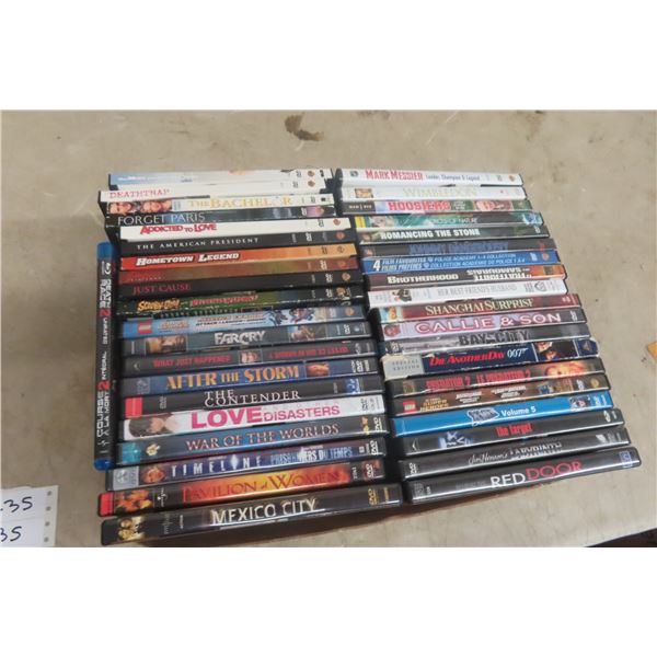 40 DVD Movies