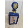 Image 11 : Vintage Hand-Painted Ceramic Italy Liquor Decanter and 1919–1969 50th Anniversary Cobalt Blue