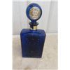 Image 7 : Vintage Hand-Painted Ceramic Italy Liquor Decanter and 1919–1969 50th Anniversary Cobalt Blue