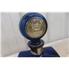 Image 8 : Vintage Hand-Painted Ceramic Italy Liquor Decanter and 1919–1969 50th Anniversary Cobalt Blue