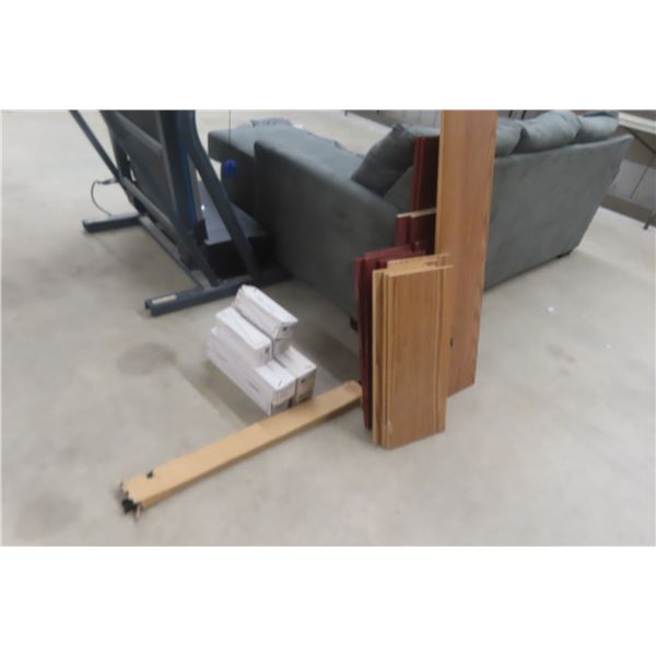 Quantity of Shelving Brackets, Supports, and Adjustable Uppers and Shelves – 10" Depth, 24" up to