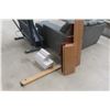 Image 1 : Quantity of Shelving Brackets, Supports, and Adjustable Uppers and Shelves – 10" Depth, 24" up to
