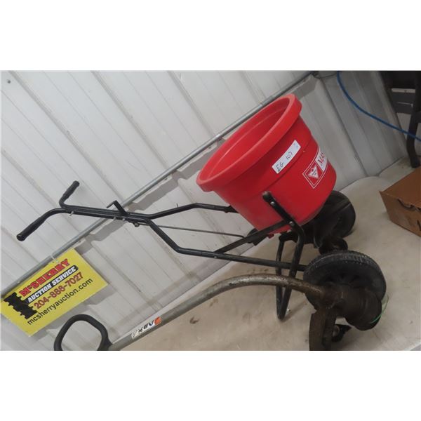 Ryobi 31cc Weed Eater and MasterCraft Fertilizer Spreader