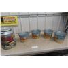 Image 1 : Galvanized Ice Bucket Pails and Cream Can Container – Qty 4 Pails