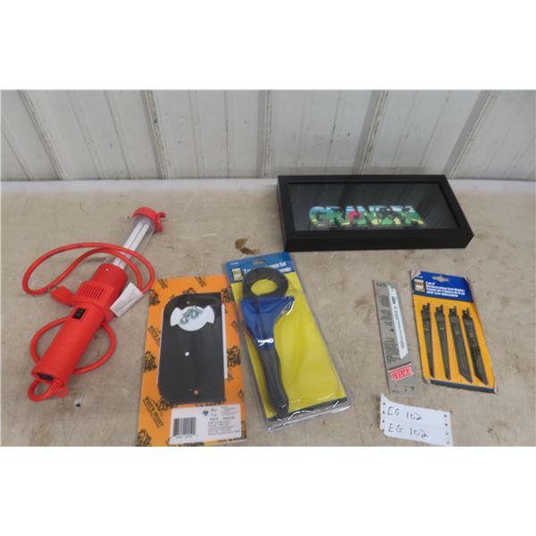 Sawsal  Saw Blades, 1x Bi-metal blade, 1 x 4 Reciprocation blades