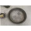 Image 3 : Silver Serving Set – Tray, Tea Pot, Cream, and Sugar