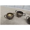 Image 5 : Silver Serving Set – Tray, Tea Pot, Cream, and Sugar