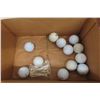Image 4 : Stoneware Jug, Golf Balls & Tees, Marbles, Eggies & Copper Lid