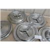 Image 3 : Set of 4 Hubcaps from 1959 Oldsmobile and 1 Single Chrysler Hubcap