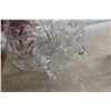 Image 7 : Large Footed Crystal Bowl with Cover, Candy Dish, and Pinwheel Glass