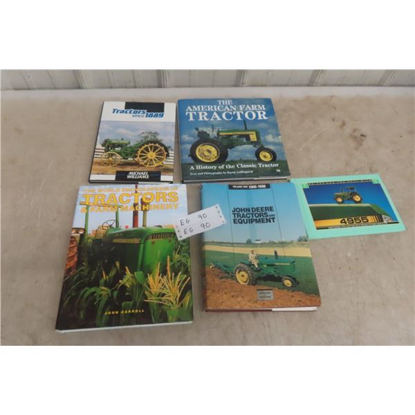 John Deere Hardcover Books – Qty 5